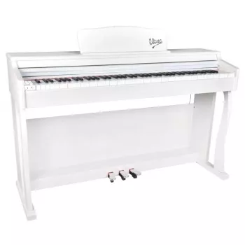 V-TONE BL-8808 WH USB MIDI Cyfrowe Pianino Edukacyjne - 88 Klawiszy, Półważone, Białe
