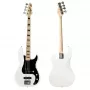 V-TONE PJB46 WH Elektryczna Gitara Basowa 4/4 Biała