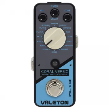 Valeton Coral Verb II Cyfrowy Pedał Pogłosu Gitarowego