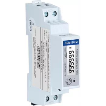 VCX SDM120M Jednofazowy Dwukierunkowy Licznik Energii z Modbus RTU (MID)