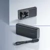 Veger ACE100 W1146 10000mAh 20W PD QC3.0 Power Bank - Czarny