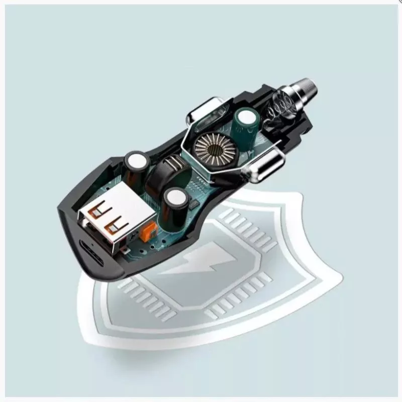 Ładowarka samochodowa Veger CC50 Rigorous PD38W (1A1C) Czarny