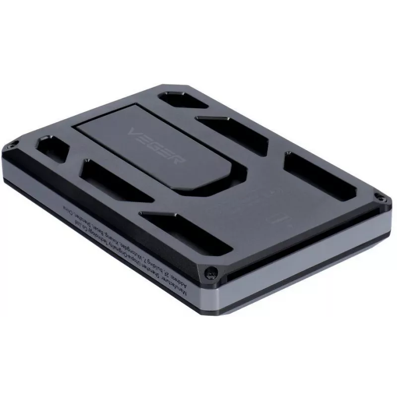 Veger GeoWallet Tracker X5 5000 mAh 20W PD QC 3.0 MFi MagSafe USB-C Power Bank - Czarny