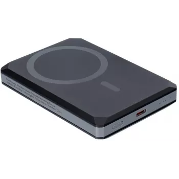 Veger GeoWallet Tracker X5 5000 mAh 20W PD QC 3.0 MFi MagSafe USB-C Power Bank - Czarny