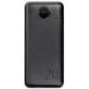 VEGER Power Bank 20000 mAh 20W PD QC 3.0 2x USB-A USB-C Czarny