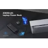 Veger Powerbank T100 (W2032C-100) PD QC3.0 5A 100W 20000 mAh Czarny
