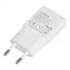 Ładowarka sieciowa VEGER USB-A + USB-C QC PD 30W 30W1A1C Biała