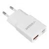 Ładowarka sieciowa VEGER USB-A + USB-C QC PD 30W 30W1A1C Biała