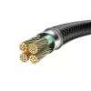 Veger V105 USB-A do Lightning Kabel 1,2 m Czarny 2,4A Ładowanie i synchronizacja