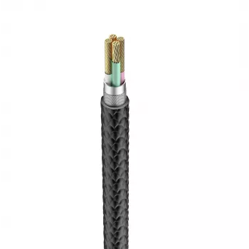Veger V105 USB-A do Lightning Kabel 1,2 m Czarny 2,4A Ładowanie i synchronizacja