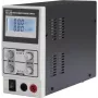 Velleman LABPS6005SM 60V 5A 300W Regulowany zasilacz laboratoryjny DC z wyświetlaczem LED, czarno-szary