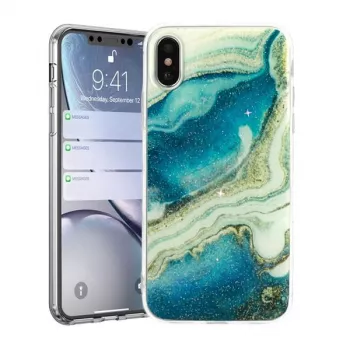 Vennus Silikonowa Tylna Obudowa do Apple iPhone XR - Czarna
