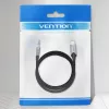 Kabel adaptera audio VENTION BGKHF USB-C na 3,5 mm 1 m czarny