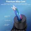 Kabel adaptera audio VENTION BGKHF USB-C na 3,5 mm 1 m czarny