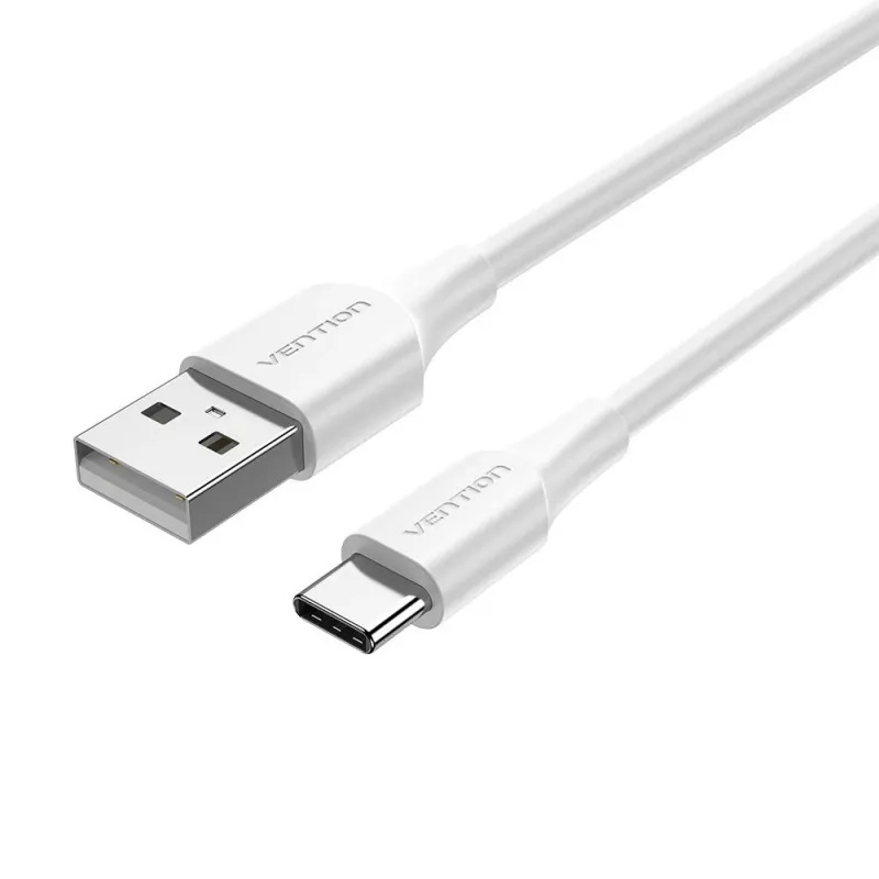 VENTION CTHWF Kabel USB-C na USB 2.0 3A 1m Biały