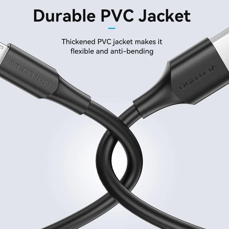 Przewód VENTION CTIBC USB 2.0 do Micro-B 0,25 m Czarny
