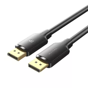 VENTION HAKBF DisplayPort do DisplayPort Kabel 1m Czarny