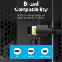 VENTION HAKBF DisplayPort do DisplayPort Kabel 1m Czarny