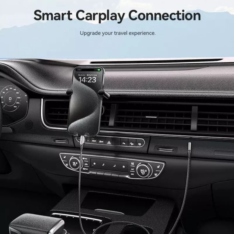 VENTION TRAHF USB-C do USB-C Kabel 1m Szary 10Gbps 100W PD 4K Video