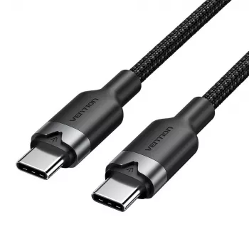 Przewód VENTION TRDBF USB-C na USB-C 1m Czarny