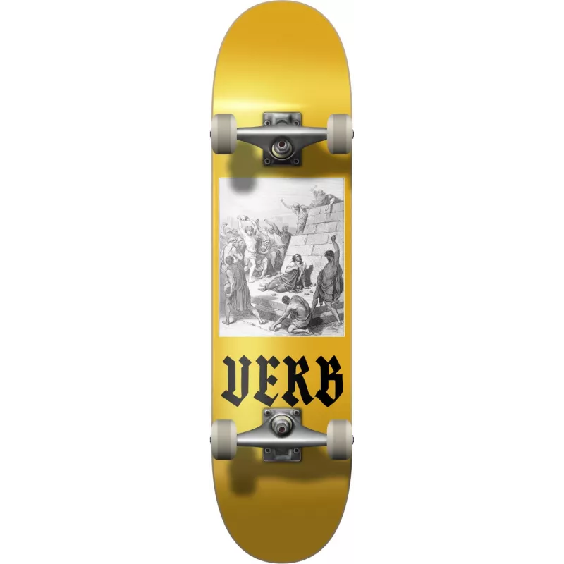 Verb Script Complete Skateboard 8.0 inch Blue