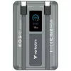 Verbatim Charge'n'Go power bank 2C z wyświetlaczem 10000 mAh szary