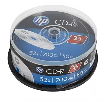Verbatim HP CD-R 25 Sztuk Wrzeciono - 700 MB, 52x, Barwnik AZO
