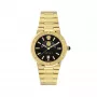 Zegarek męski VERSACE V-Chrono VE7G00323 38mm Czarna tarcza Skórzany pasek