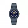 Zegarek męski Versace V-Circle VE7G00423 38mm Swiss Quartz Stal nierdzewna Skóra Czarny