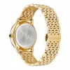 VERSACE V-Circle Unisex Swiss Quartz Watch 38mm Stainless Steel Black Dial Leather Strap VE6F00623