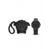 Versace V-Motif Damski Szwajcarski Zegarek Kwarcowy VE6G00223 39mm Czarna Tarcza Skórzany Pasek