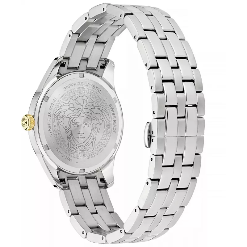 Zegarek męski VERSACE V-Race VE7C00523 41mm Stal nierdzewna Chronograf