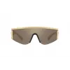 VERSACE VE2197-10005A Unisex Pilot Sunglasses Black Grey 58mm