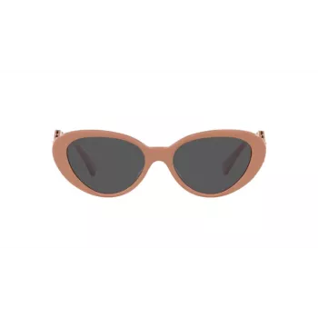 VERSACE VE4433U538387 Damskie okulary przeciwsłoneczne Cat Eye Havana 54mm
