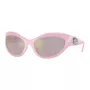 Okulary przeciwsłoneczne VERSACE VE4485-5521Z damskie, kocie oko, Havana Brown Gradient 59mm