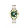 Zegarek męski Versace VE7C00623 41mm Stal nierdzewna Niebieska tarcza Chronograf