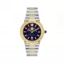 Zegarek męski VERSACE VE7G00223 Swiss Quartz 38mm Czarna Tarcza Skórzany Pasek