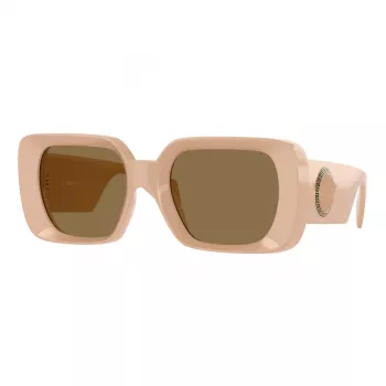 Okulary przeciwsłoneczne VERSACE Cat Eye dla kobiet VE4473U548973 Havana Grey Gradient 54mm