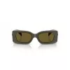 Okulary przeciwsłoneczne VERSACE dla kobiet VE4474U549173 Havana Motyl Kocie Oko Ciemny Brąz Gradient 52mm