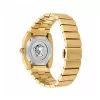 Zegarek damski VERSACE VE8F00424 kwarcowy, 44 mm, czarna tarcza, pasek skórzany