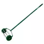 Verto 15G539 Ręczny aerator do trawnika z 5 stalowymi kolcami, szerokość robocza 280 mm, uchwyt w kształcie litery D
