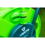 Verto 15G731-30 Zestaw szybkozłączy do węża ogrodowego, 1/2 cala, plastik, 30 sztuk, zielony/czarny