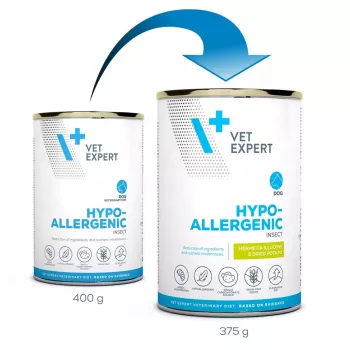 VetExpert Veterinary Diet Hypoallergenic Insect 375g sucha karma dla psów