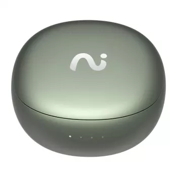 VIAIM Nano+ AI słuchawki douszne z dyktafonem zielone Bluetooth 5.3 IPX4 32GB ENC sterowanie dotykowe