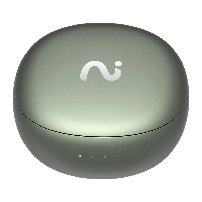 VIAIM Nano+ AI słuchawki douszne z dyktafonem zielone Bluetooth 5.3 IPX4 32GB ENC sterowanie dotykowe