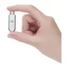 VIAIM Notekit AI Recording Dongle XFVI-D02 (Szary) – Dyktafon AI z 32GB pamięcią, podwójnymi mikrofonami MEMS, Bluetooth 5.0, USB-C