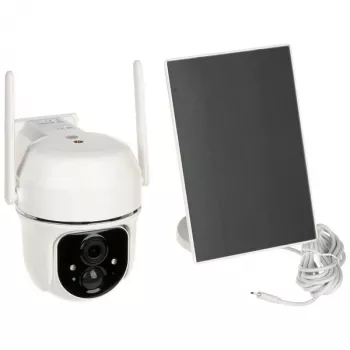 VicoHome APTI-W31SD1 Solarna Zewnętrzna Kamera monitoringu z PIR, 3MP Wi-Fi