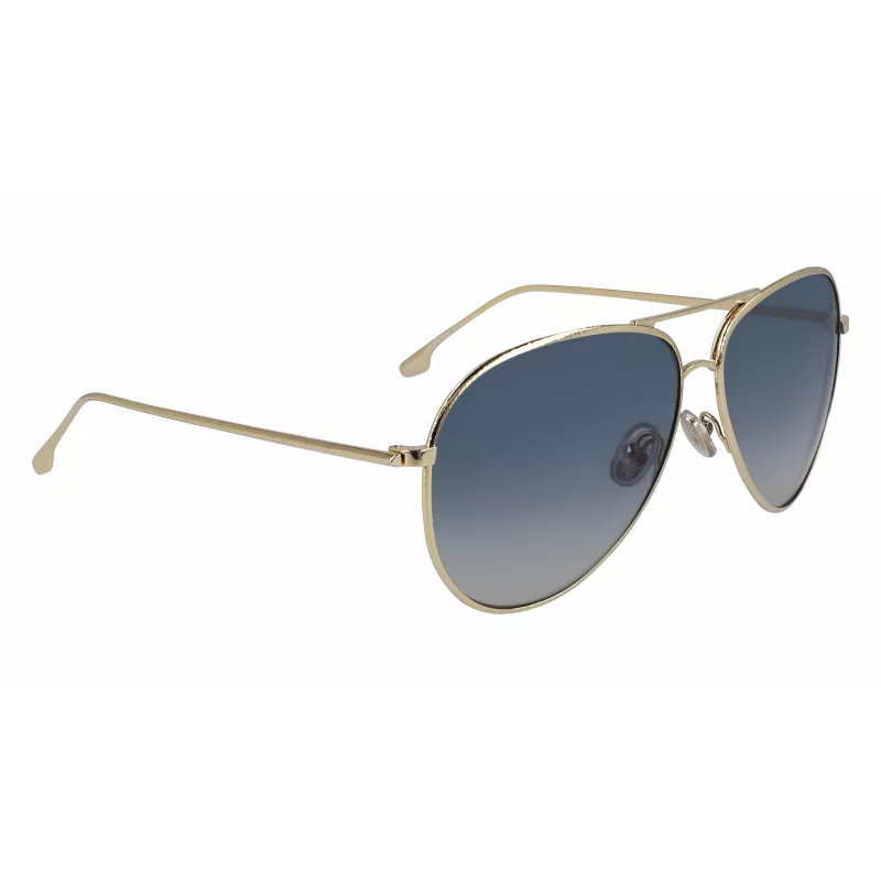 Okulary przeciwsłoneczne Victoria Beckham VB203S-706 dla kobiet, Havana Acetate, brązowy gradient, 62mm