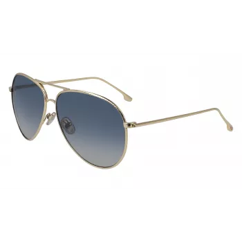 Okulary przeciwsłoneczne Victoria Beckham VB203S-706 dla kobiet, Havana Acetate, brązowy gradient, 62mm