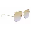 Okulary przeciwsłoneczne Victoria Beckham VB214SA-723 dla kobiet, Havana Brown Acetate 61mm